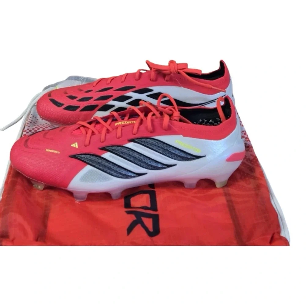 ADIDAS PREDATOR ELITE FG SOCCER CLEATS JS0433 Men's Sz 7 Women's 8 W/Bag NEW